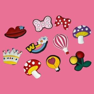 NEW Random Things Shroom Lips Shoe Charms #2 B5
